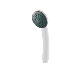 Pommeau de douche simple, blanc