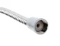 Pommeau de douche simple avec flexible, chromé
