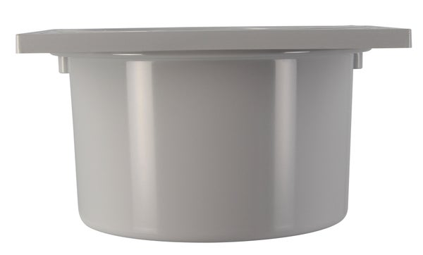Siphon sol 50 x 40 x 63 diam.150 gris