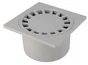 Siphon sol 50 x 40 x 63 diam.150 gris