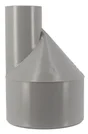 Tampon De Réduction Mâle / Femelle Pvc Diam.100/40 Mm Girpi