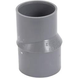 Réduction excentrée en pvc à coller femelle / mâle, diam. 40-32