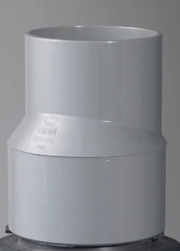 Tampon de réduction mâle / femelle pvc Diam.100/80 mm GIRPI