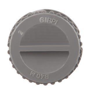 Bouchon en pvc à coller mâle, diam. 40