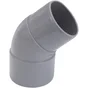 Coude 45° en pvc à coller femelle / mâle, diam. 40