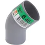 Coude 45° en pvc à coller femelle / mâle, diam. 40