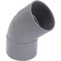 Coude 45° en pvc à coller femelle / femelle, diam. 40
