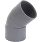 Coude 45° en pvc à coller femelle / femelle, diam. 32