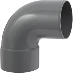 Coude 87.3° en pvc à coller femelle / mâle, diam. 100