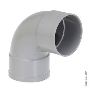 Coude femelle / femelle 87° en pvc, GIRPI, diam. 80 mm