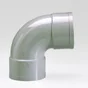 Coude femelle / femelle 87° en pvc, GIRPI, diam. 50 mm