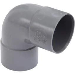 Coude femelle / femelle 87° en pvc, GIRPI, diam. 40 mm