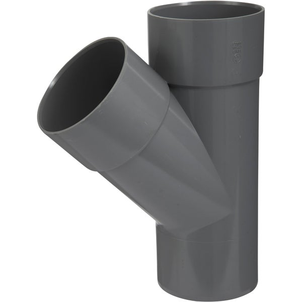 Culotte De Branchement 45° En Pvc À Coller, Femelle / Mâle, D100