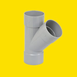 Culotte femelle / femelle 45° pvc Diam.100 mm GIRPI