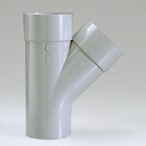 Culotte femelle / femelle 45° pvc Diam.100 mm GIRPI