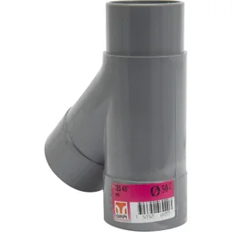 Culotte De Branchement 45° En Pvc À Coller, Femelle / Mâle, D.50