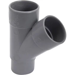 Culotte De Branchement 45° En Pvc À Coller, Femelle / Mâle, D.40