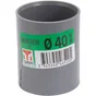 Manchon en pvc à coller femelle / femelle, diam .40