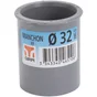 Manchon en pvc à coller femelle / femelle, diam. 32