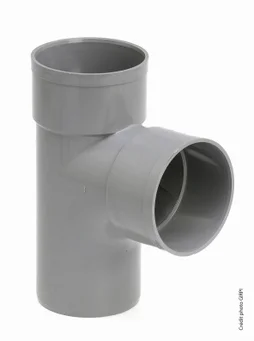 Té Simple Mâle / Femelle 87° Pvc Diam.80 Mm Girpi