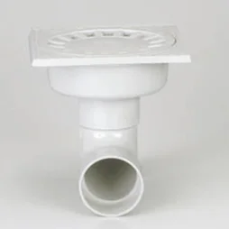 Siphon De Sol Sortie Horizontale, 100 X 40 Mm