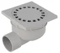 Siphon De Sol Sortie Horizontale, 100 X 40 Mm