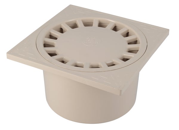 Siphon sol 50 x 40 x 63 diam.150 sable