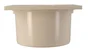 Siphon sol 50 x 40 x 63 diam.150 sable