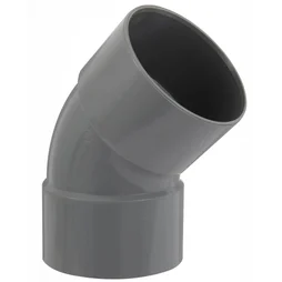 Coude 45° en pvc à coller femelle / femelle, diam. 100
