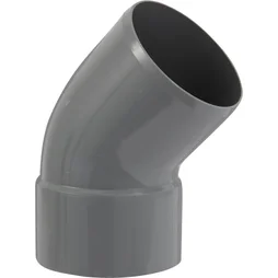 Coude 45° en pvc à coller femelle / mâle, diam. 100
