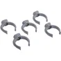 Lot de 5 colliers lyres en pvc à emboîtage femelle, diam. 40