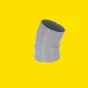 Coude femelle / femelle 22° en pvc, GIRPI, diam. 100 mm