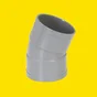 Coude femelle / femelle 22° en pvc, GIRPI, diam. 100 mm
