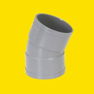Coude femelle / femelle 22° en pvc, GIRPI, diam. 100 mm