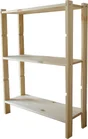 Etagère Pin, 3 Tablettes , L.65 X P.25 X H.90 Cm