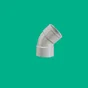 Coude Femelle / Femelle 45° Pvc Diam.125 Mm Girpi