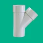 Té Simple Mâle / Femelle 45° Pvc Diam.125 Mm Girpi