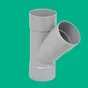 Té Simple Femelle / Femelle 45° Pvc Diam.125 Mm Girpi