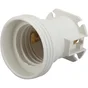 Lot de 5 douilles électriques e27 vis polyester blanc ZENITECH