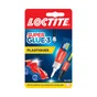 Colle de reparation loctite superglue-3 plastique tube 2g+stylo applic