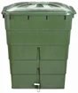 Récupérateur d'eau aérien GARANTIA rectangulaire vert, 300 l