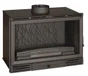 Insert façade droite vision totale Turbo, INVICTA, 12 kW