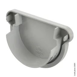 Fond unique pvc gris GIRPI, Dév.16 cm