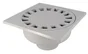 Siphon De Cour En Pvc Girpi Gris L.25 X H.13.8 Cm