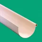 Gouttière Demi-Ronde Pvc Girpi Dév.16 Cm Sable L.4 M