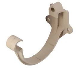 Support de gouttière développé 16 PVC sable