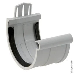 Jonction À Joint Pvc Gris Girpi, Dév.25 Cm