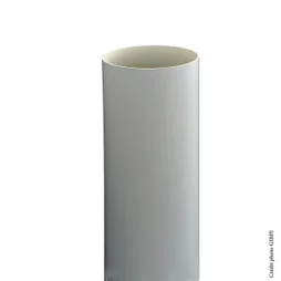 Tuyau De Descente Pvc Gris Diam.100 Mm L.4 M Girpi