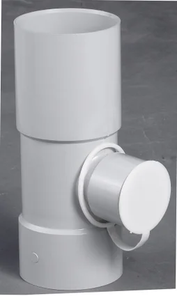 Collecteur D'Eau Pvc Gris Girpi, Dév.25 Cm Diam.80 Mm