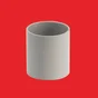 Manchon Pvc Gris Girpi, Dév.25 Cm Diam.80 Mm